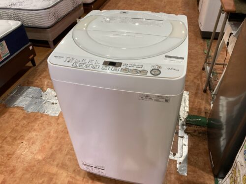 リサイクルショップ愛品館市原店で出張買取をしたSHARPES-KS70Vの2020年製7㎏洗濯機